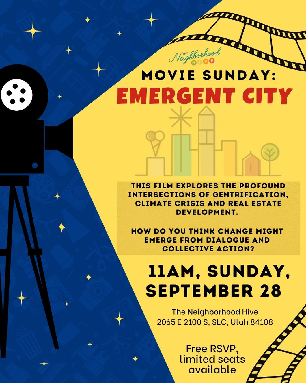 Movie Sunday, FREE RSVP, Showing 